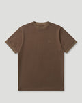 Generals Slim Fit Pique T-Shirt Chestnut