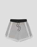 Emboss Mesh Shorts Grey